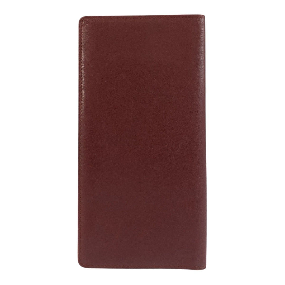 20839
CARTIER カルティエ マストライン ボルドー ゴールド金具 レザー 長財布 札入れ レディース AB9