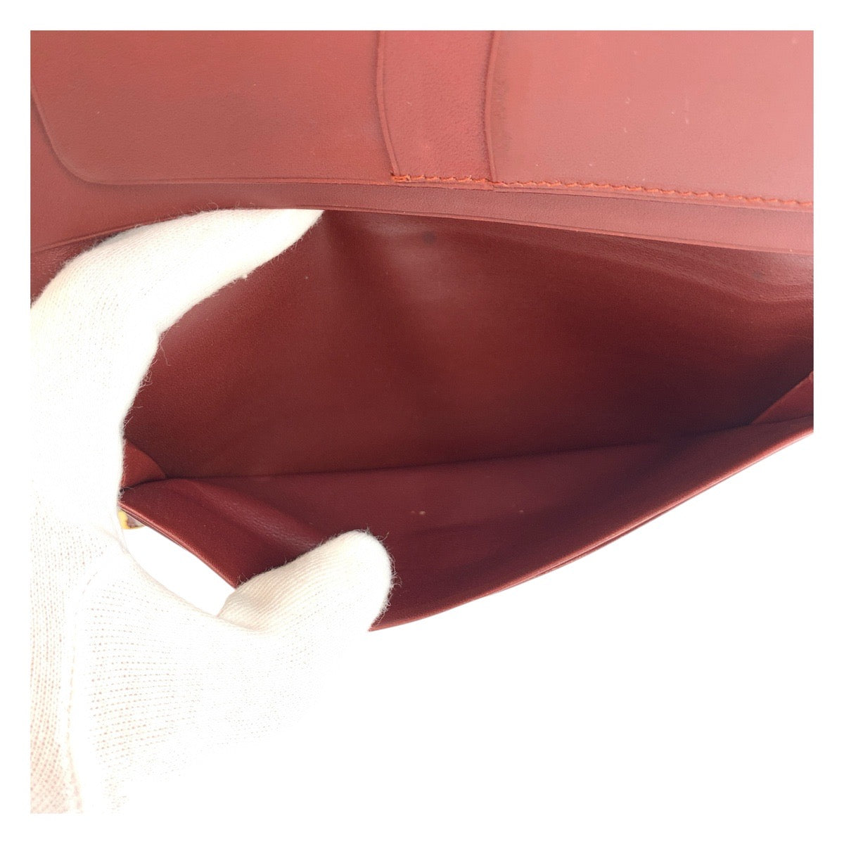 20839
CARTIER カルティエ マストライン ボルドー ゴールド金具 レザー 長財布 札入れ レディース AB9