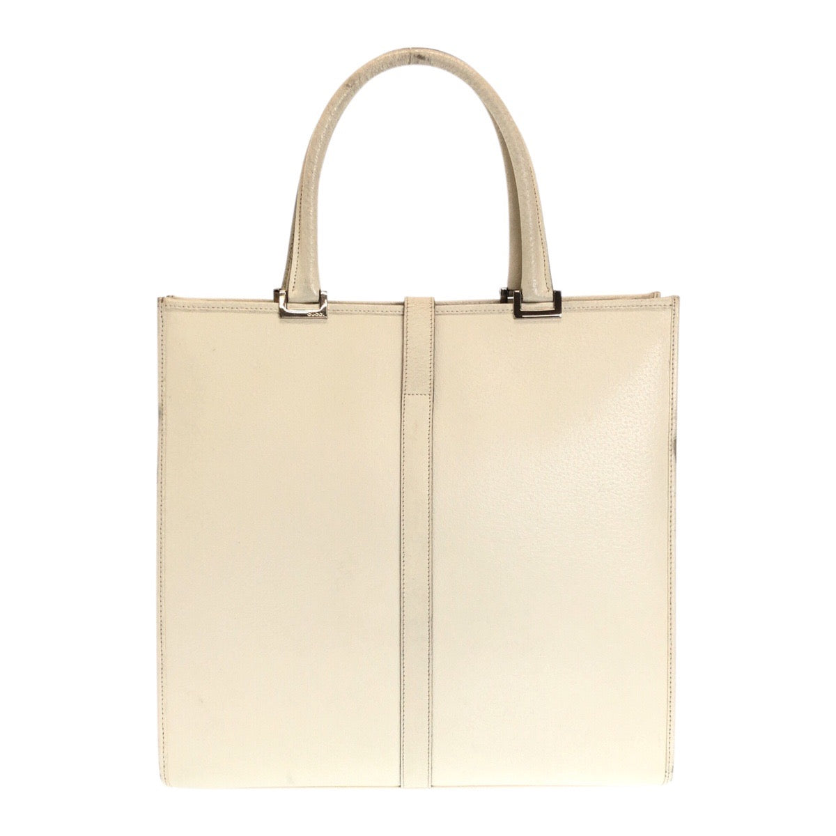 20843
GUCCI グッチ ジャッキー ホワイト アイボリー シルバー金具 レザー 002 1064 トートバッグ ハンドバッグ レディース AB42