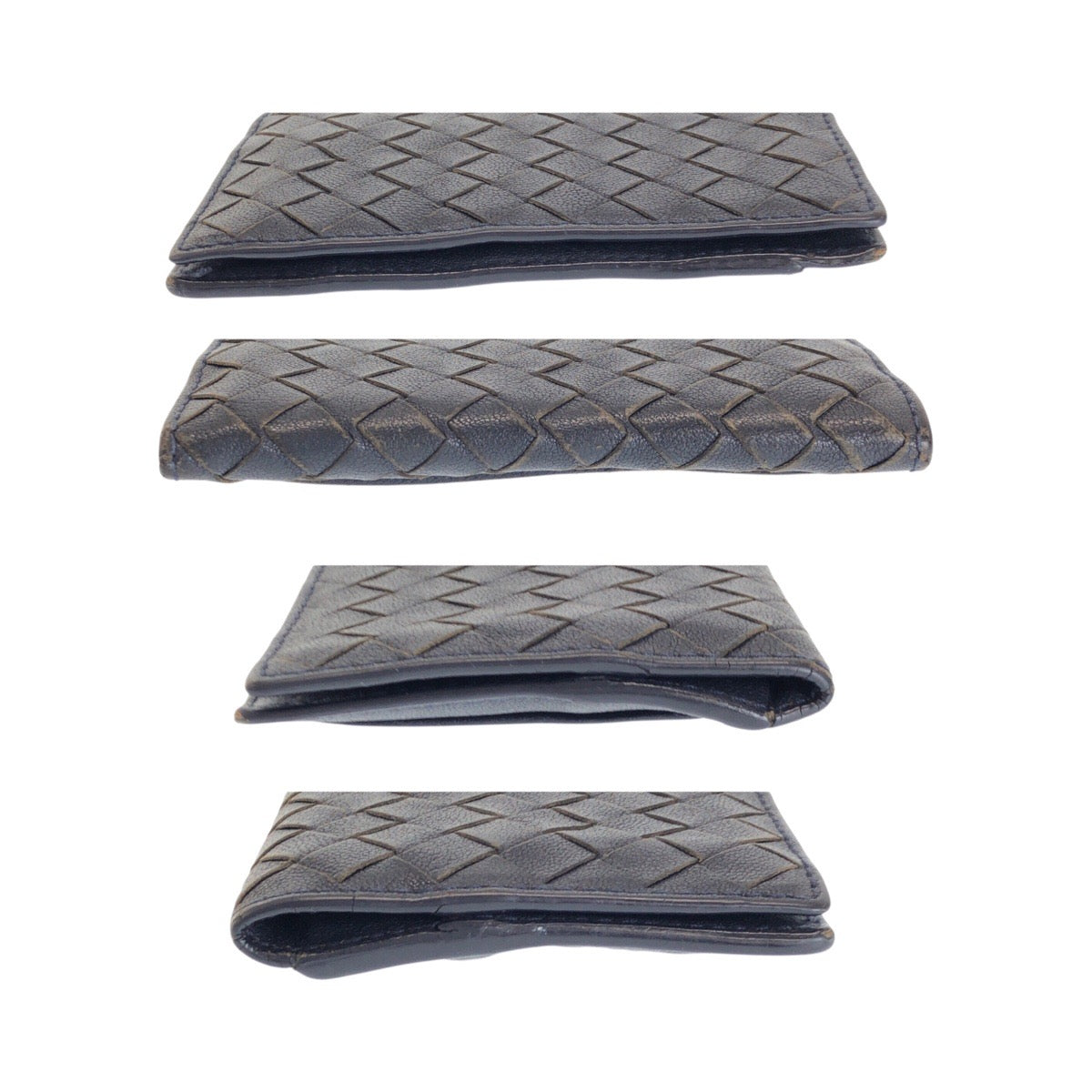 20845
BOTTEGAVENETA ボッテガヴェネタ イントレチャート レザー カードケース パスケース メンズ AB11