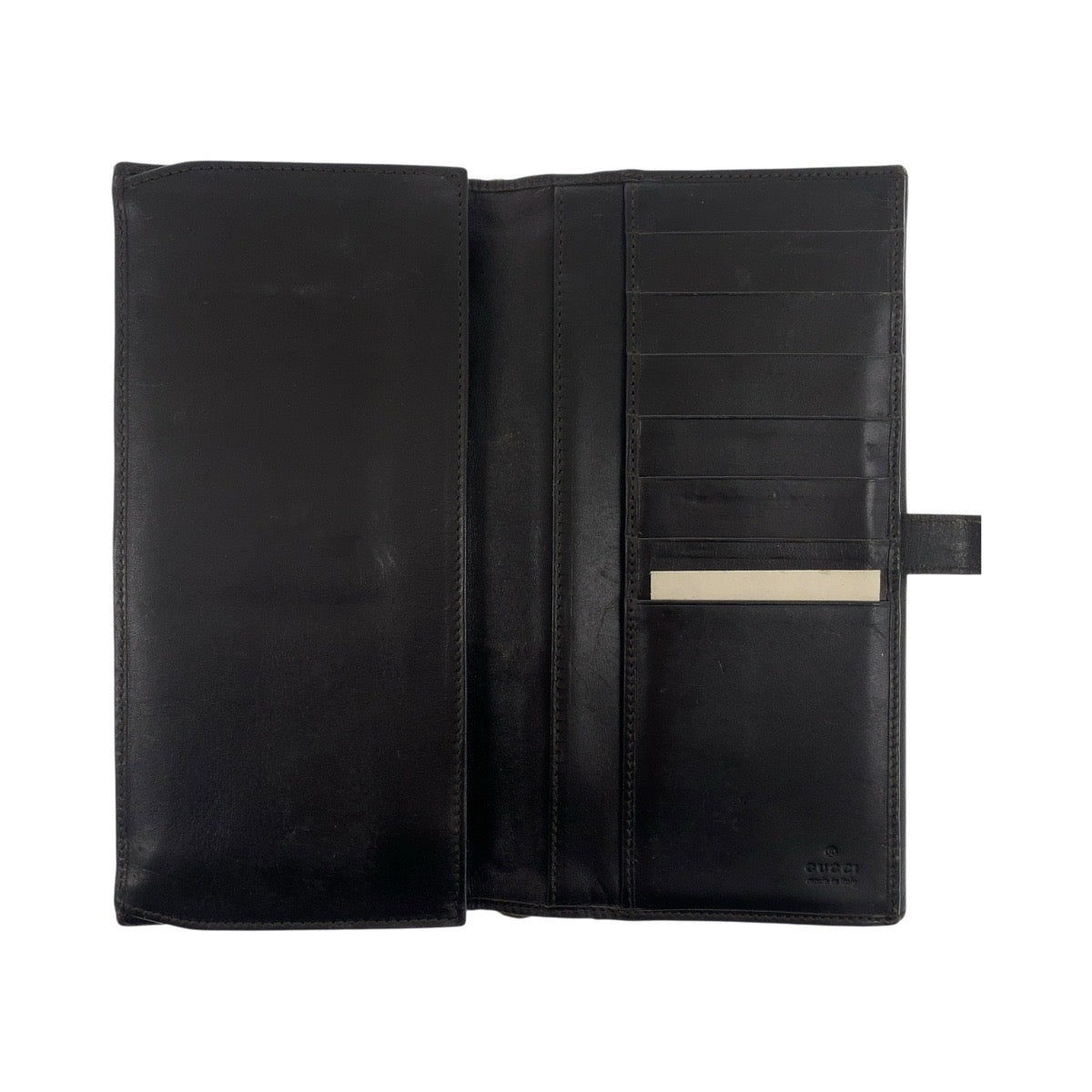 20847
GUCCI グッチ ジャッキー シェリーライン ベージュ ダークブラウン シルバー金具 GGキャンバス / レザー 035 0416 2134 長財布 ロングウォレット レディース AB14