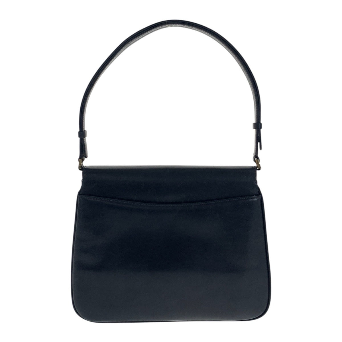 20848
GUCCI グッチ ヴィンテージ オールドグッチ ロッキングG ブラック 黒 ゴールド金具 レザー ショルダーバッグ ハンドバッグ レディース AB35