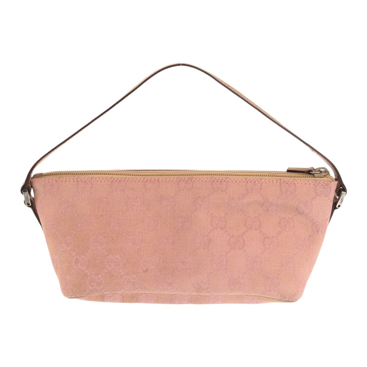 20851
GUCCI グッチ ピンク シルバー金具 GGキャンバス / レザー 039 1103 ハンドバッグ アクセサリーポーチ レディース ABP30
