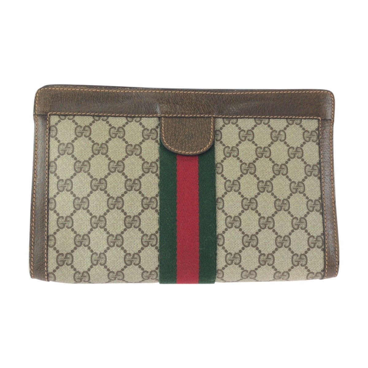 20853
GUCCI グッチ ヴィンテージ オールドグッチ ベージュ ブラウン GGプラス / レザー 89 01 002 クラッチバッグ セカンドバッグ 男女兼用 メンズ AB16