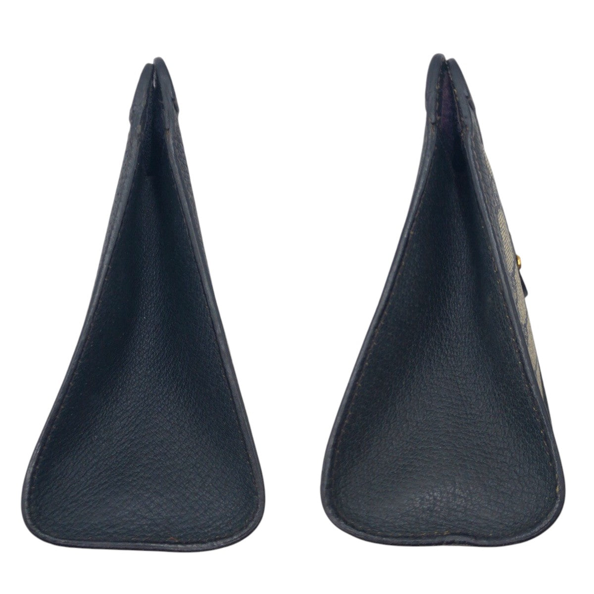 20855
GUCCI グッチ ヴィンテージ シャリーライン オールドグッチ ネイビー ベージュ PVC 89.01 クラッチバッグ セカンドバッグ 男女兼用 メンズ AB16