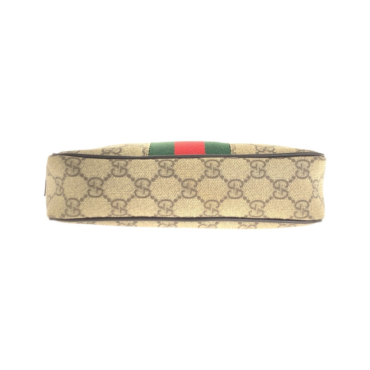 20856
GUCCI グッチ シェリーライン ベージュ ブラウン シルバー金具 GGスプリームキャンバス 162910 ショルダーバッグ ポシェット レディース AB30