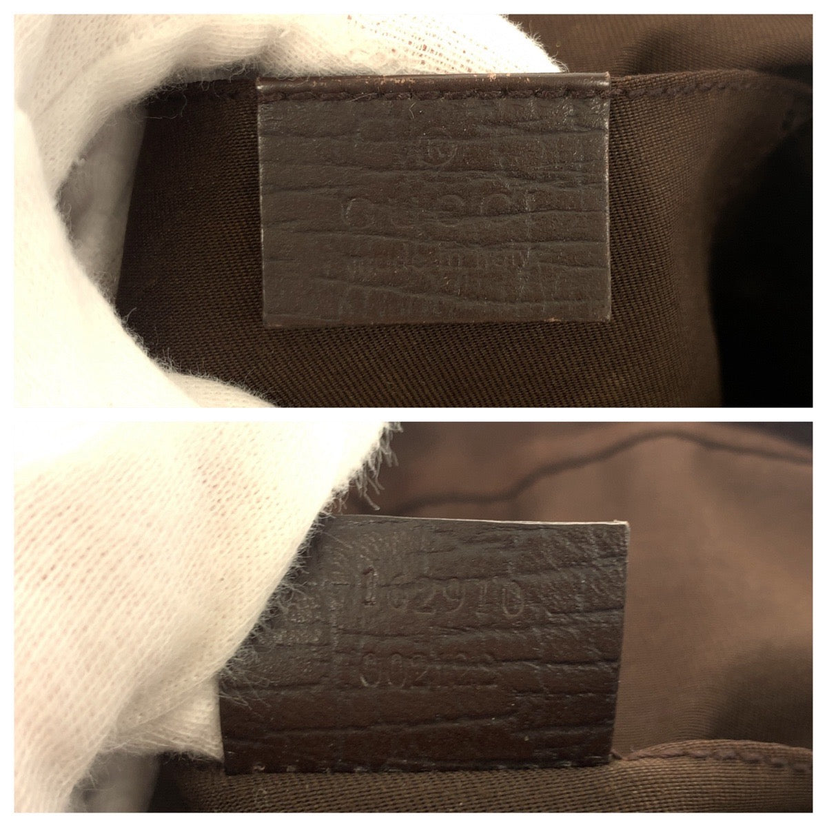 20856
GUCCI グッチ シェリーライン ベージュ ブラウン シルバー金具 GGスプリームキャンバス 162910 ショルダーバッグ ポシェット レディース AB30