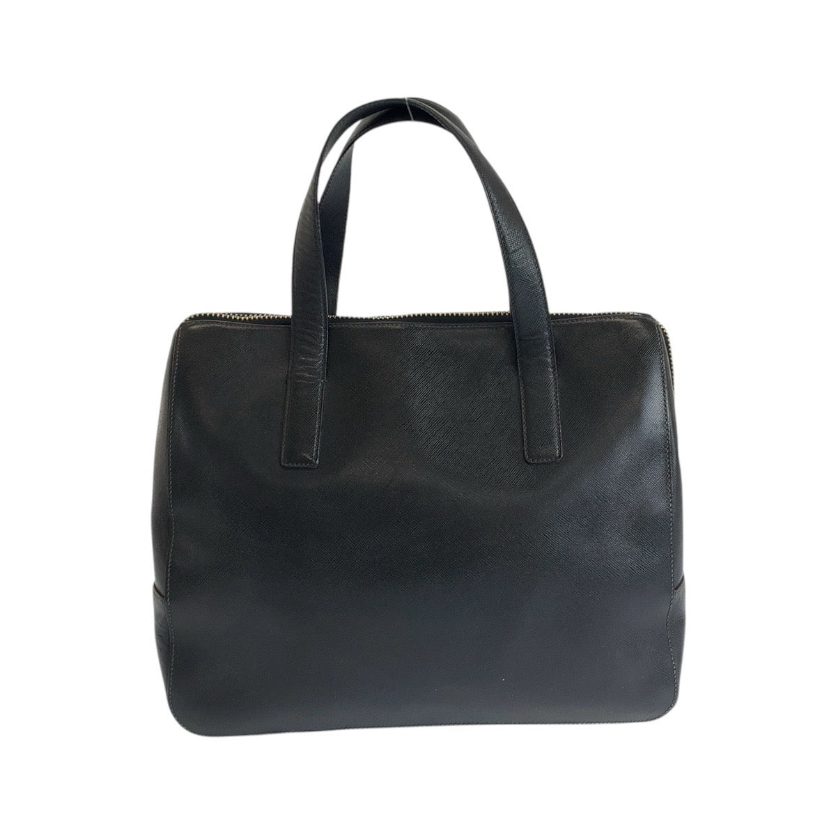 20860
PRADA プラダ サフィアーノ ブラック 黒 ゴールド金具 レザー トートバッグ ハンドバッグ レディース ABP44