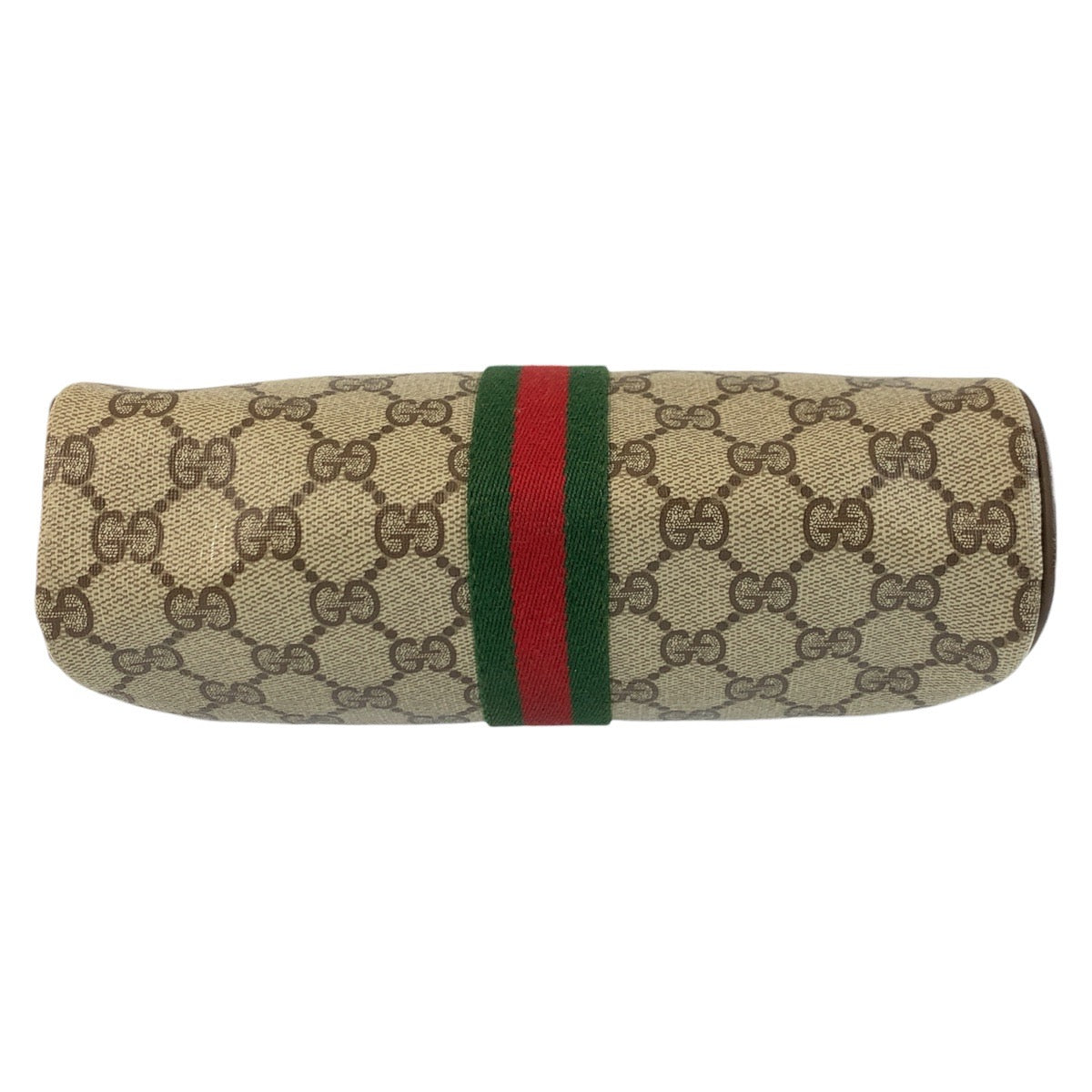 20862
GUCCI グッチ ヴィンテージ シェリーライン ベージュ ゴールド金具 GGスプリームキャンバス / レザー 89 02 018 ショルダーバッグ ポシェット レディース AB42
