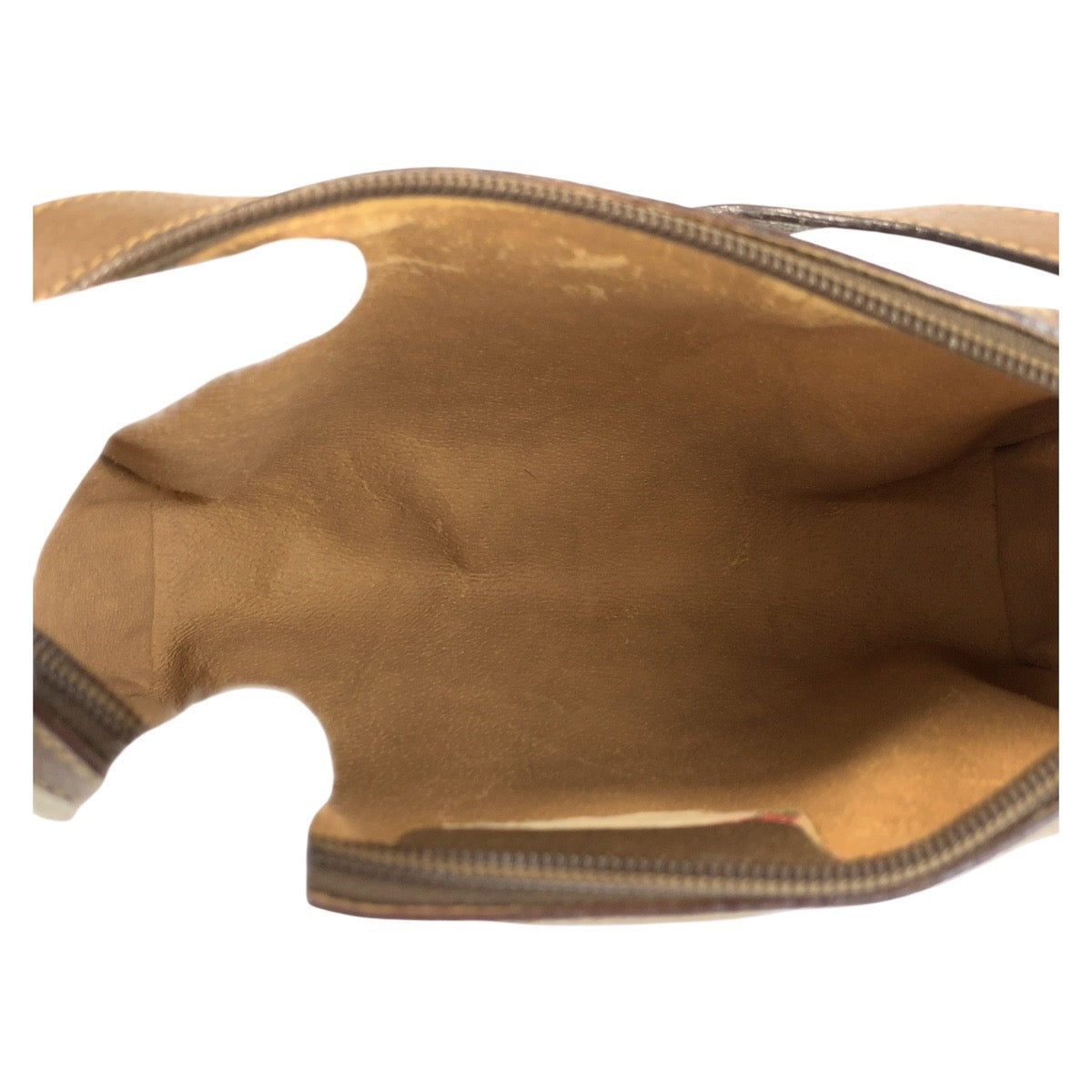 20862
GUCCI グッチ ヴィンテージ シェリーライン ベージュ ゴールド金具 GGスプリームキャンバス / レザー 89 02 018 ショルダーバッグ ポシェット レディース AB42