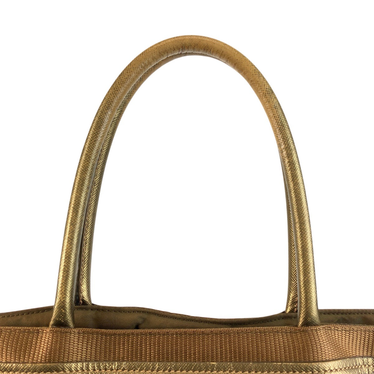 20863
PRADA プラダ カーキ ナイロン 31 トートバッグ ハンドバッグ レディース AB30