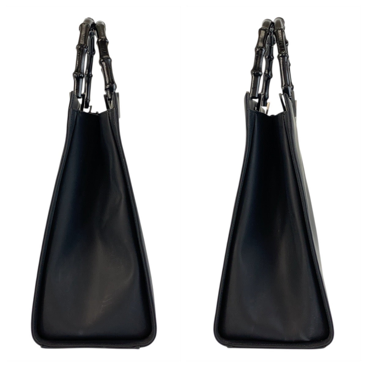 20868
GUCCI グッチ バンブー ブラック 黒 レザー 002 1010 ハンドバッグ トートバッグ レディース AB32