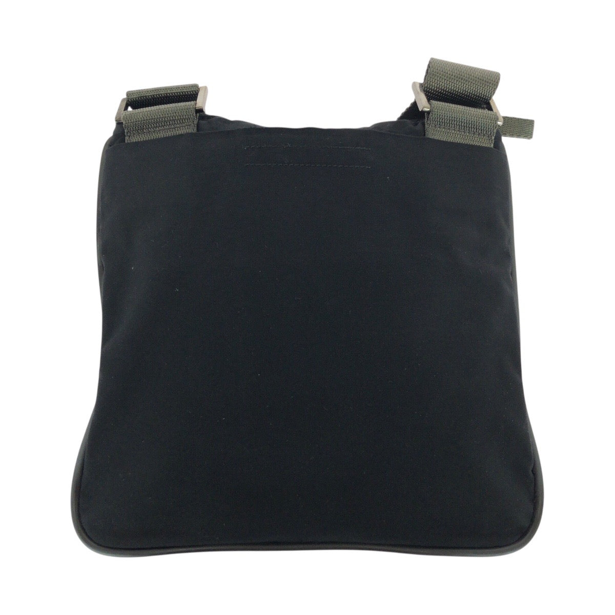 20887
PRADA SPORTS プラダスポーツ ブラック 黒 シルバー金具 ナイロン ショルダーバッグ ポシェット レディース ABP30