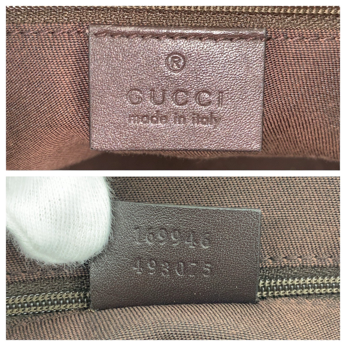 20891
GUCCI グッチ ニューブリット ベージュ ダークブラウン ゴールド金具 GGキャンバス / レザー 169946 トートバッグ ショルダーバッグ レディース ABP42