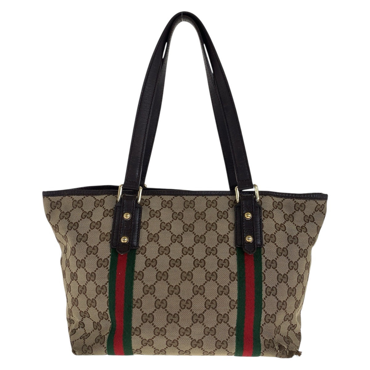 20898
GUCCI グッチ シェリーライン ベージュ ブラウン ゴールド金具 GGキャンバス / レザー 137396 トートバッグ ショルダーバッグ レディース B23