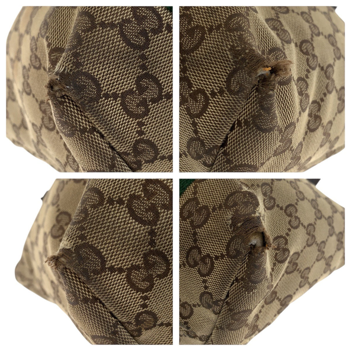 20898
GUCCI グッチ シェリーライン ベージュ ブラウン ゴールド金具 GGキャンバス / レザー 137396 トートバッグ ショルダーバッグ レディース B23