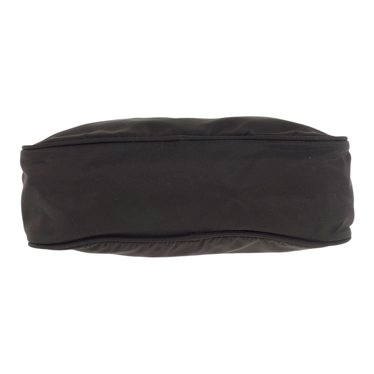 20899
PRADA プラダ テスート 三角ロゴプレート ブラウン シルバー金具 ナイロン / レザー ショルダーバッグ ポシェット レディース ABP42