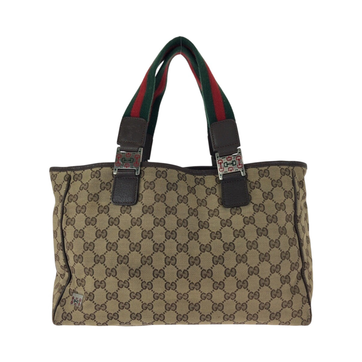 20902
GUCCI グッチ シェリーライン GG柄 ベージュ シルバー金具 GGキャンバス / レザー 145758 トートバッグ ショルダーバッグ レディース AB21