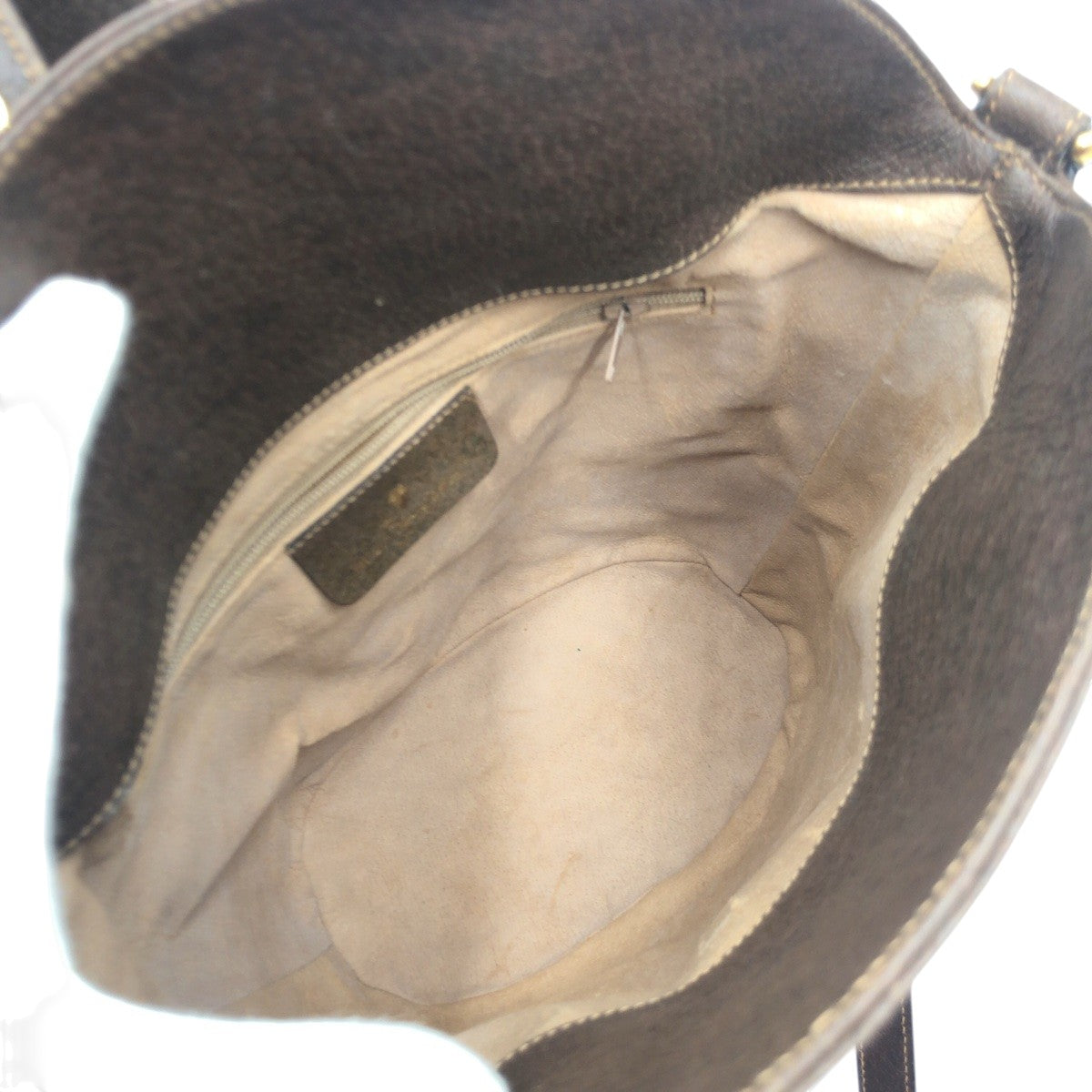 20912
GUCCI グッチ ヴィンテージ シャリーライン オールドグッチ ブラウン PVC 904.02 ショルダーバッグ ポシェット レディース AB42