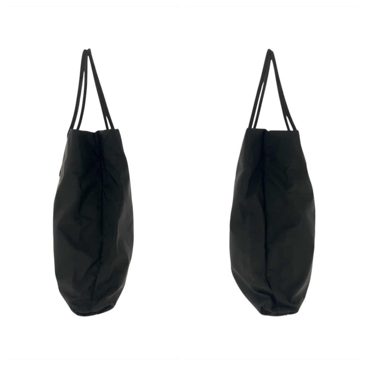 20913
PRADA プラダ テスート 三角ロゴプレート ブラック 黒 シルバー金具 ナイロン トートバッグ ショルダーバッグ レディース A42