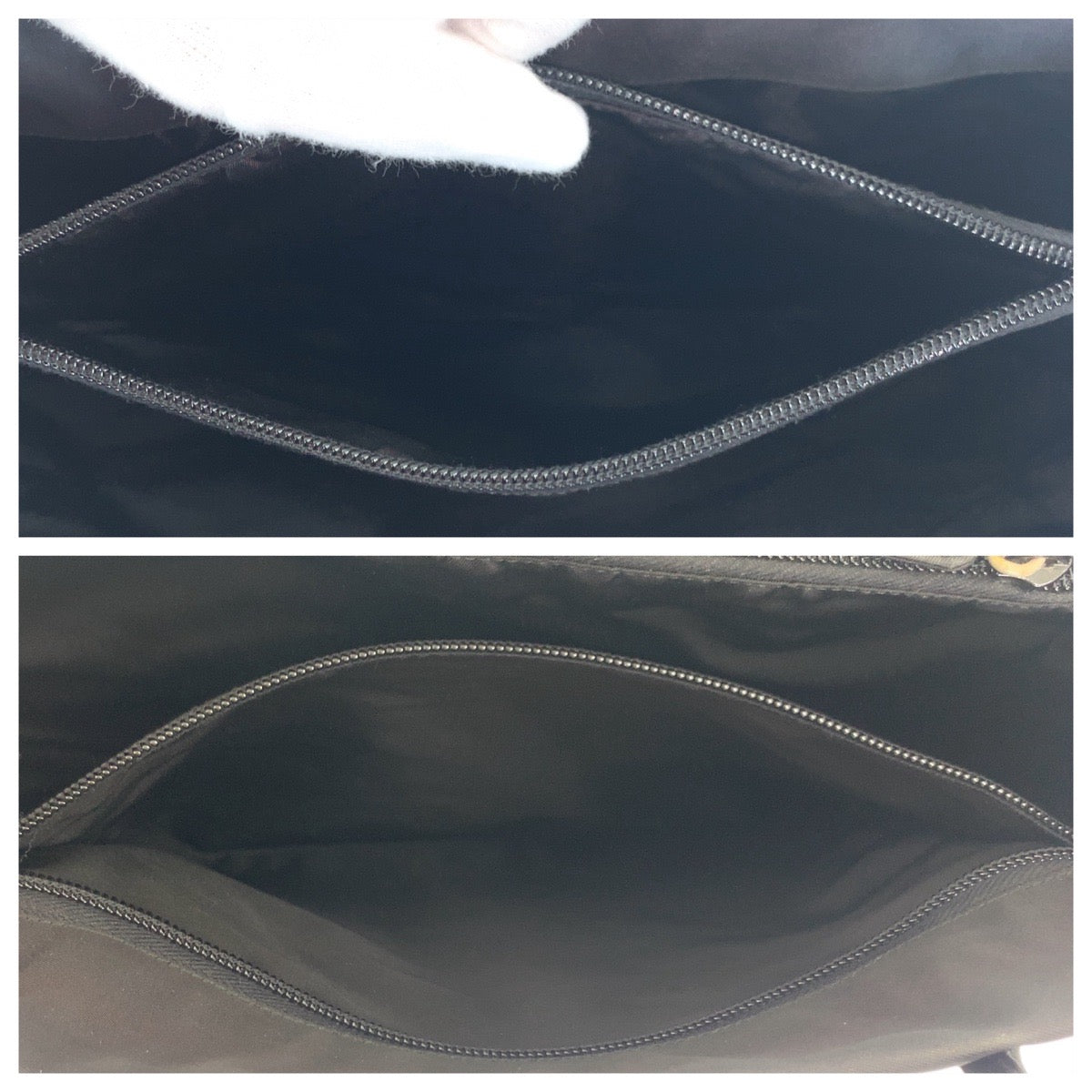 20913
PRADA プラダ テスート 三角ロゴプレート ブラック 黒 シルバー金具 ナイロン トートバッグ ショルダーバッグ レディース A42