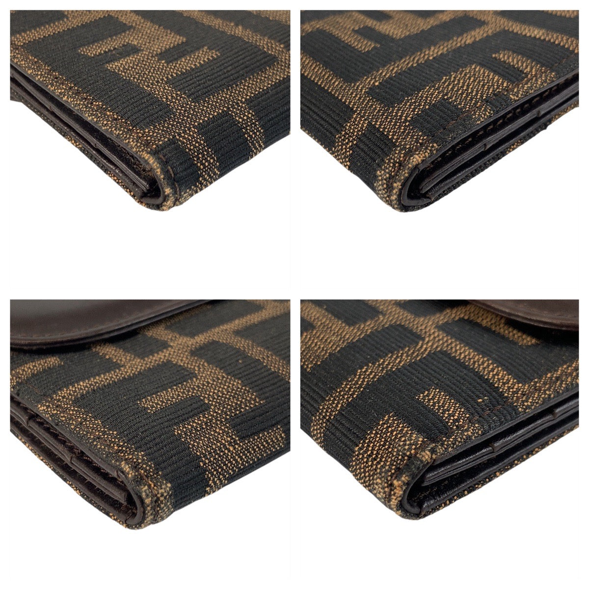 20915
FENDI フェンディ ズッカ ブラウン シルバー金具 キャンバス / レザー 2400 31133 018 長財布 ロングウォレット レディース ABP21