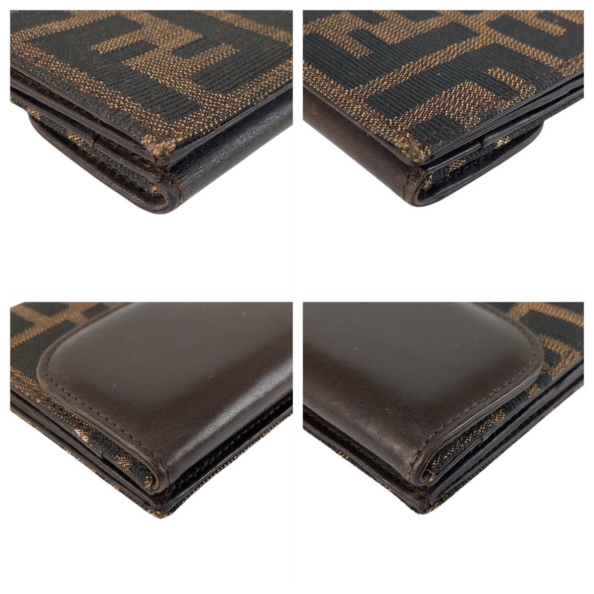 20915
FENDI フェンディ ズッカ ブラウン シルバー金具 キャンバス / レザー 2400 31133 018 長財布 ロングウォレット レディース ABP21