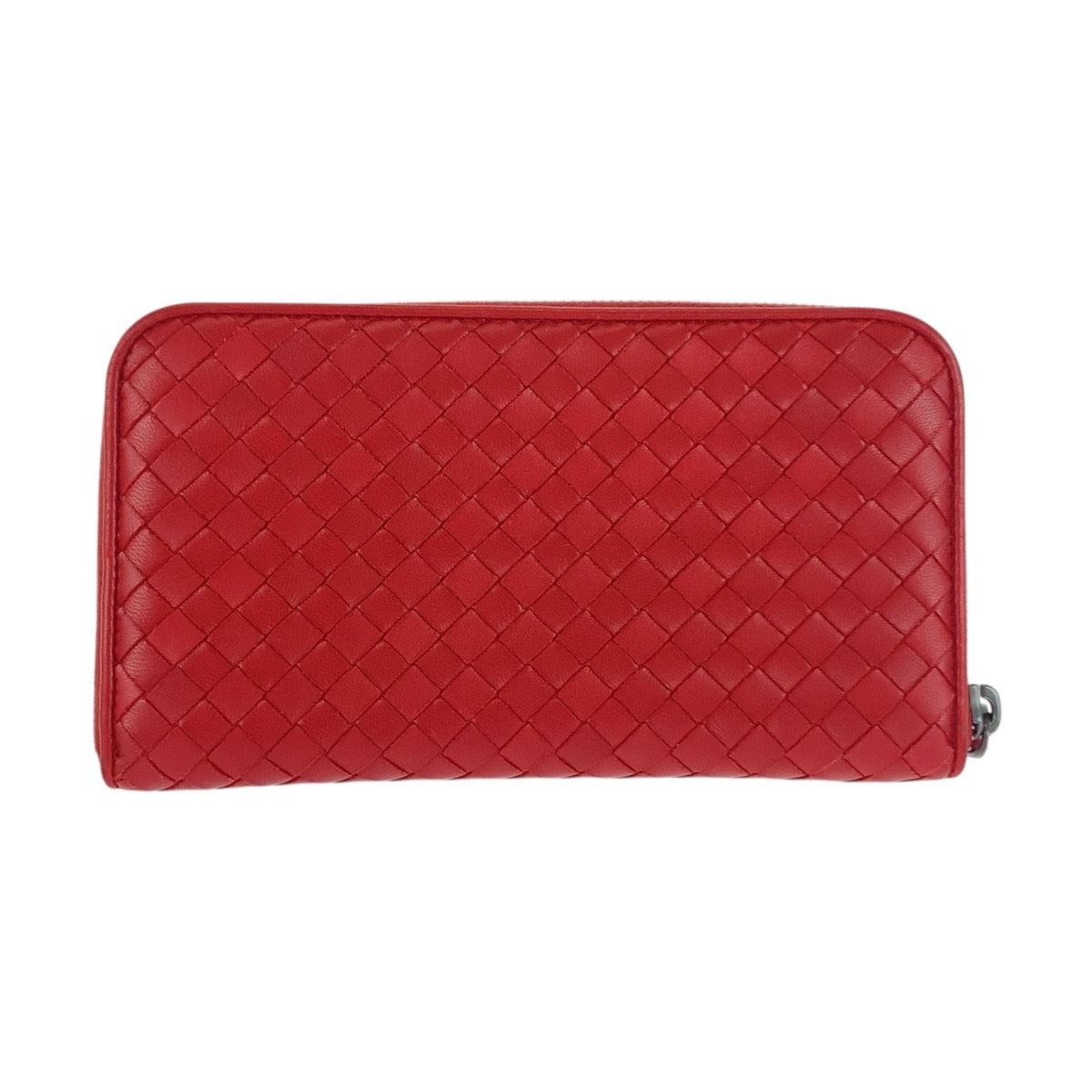 20923
BOTTEGAVENETA ボッテガヴェネタ イントレチャート レッド レザー BO6858141W 長財布 ロングウォレット レディース A30