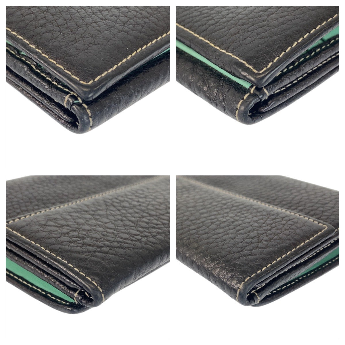 20924
TIFFANY&Co. ティファニー ブラック 黒 ティファニーブルー レザー H30963G 長財布 ロングウォレット レディース AB21