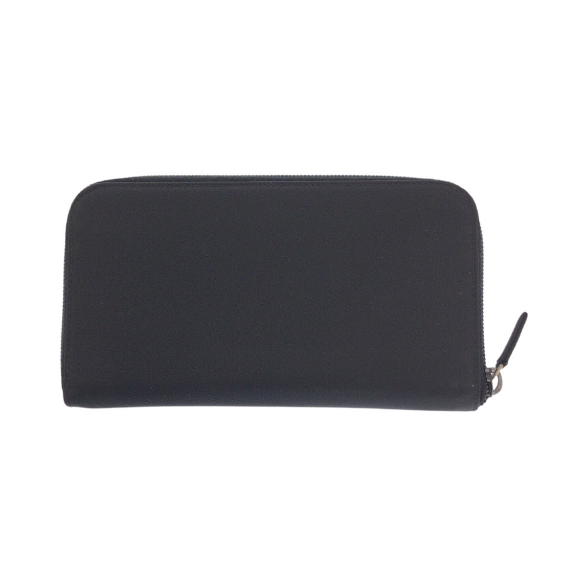 20925
PRADA プラダ テスート サフィアーノ 三角ロゴプレート ブラック 黒 シルバー金具 ナイロン / レザー 長財布 ラウンドファスナー レディース A28