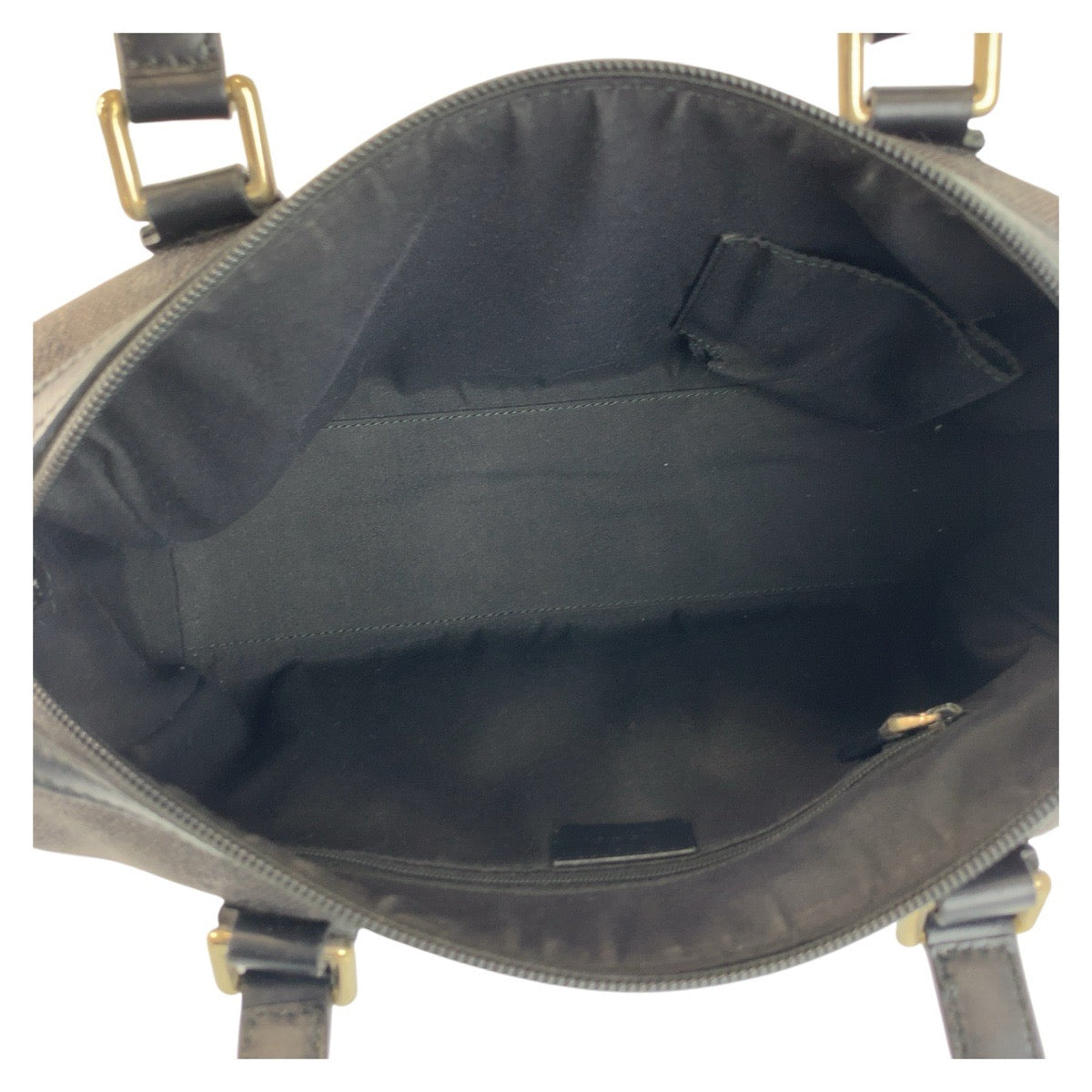 20931
GUCCI グッチ ブラック 黒 シルバー金具 GGキャンバス / レザー 257289 ハンドバッグ レディース ABP35