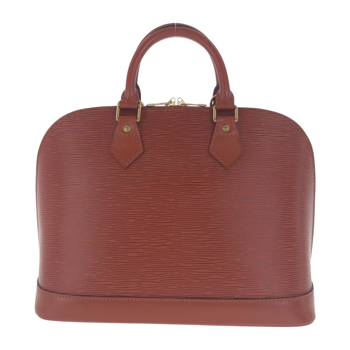 20933
LOUIS VUITTON ルイヴィトン エピ アルマ ブラウン ゴールド金具 レザー M52143 ハンドバッグ トートバック レディース ABP