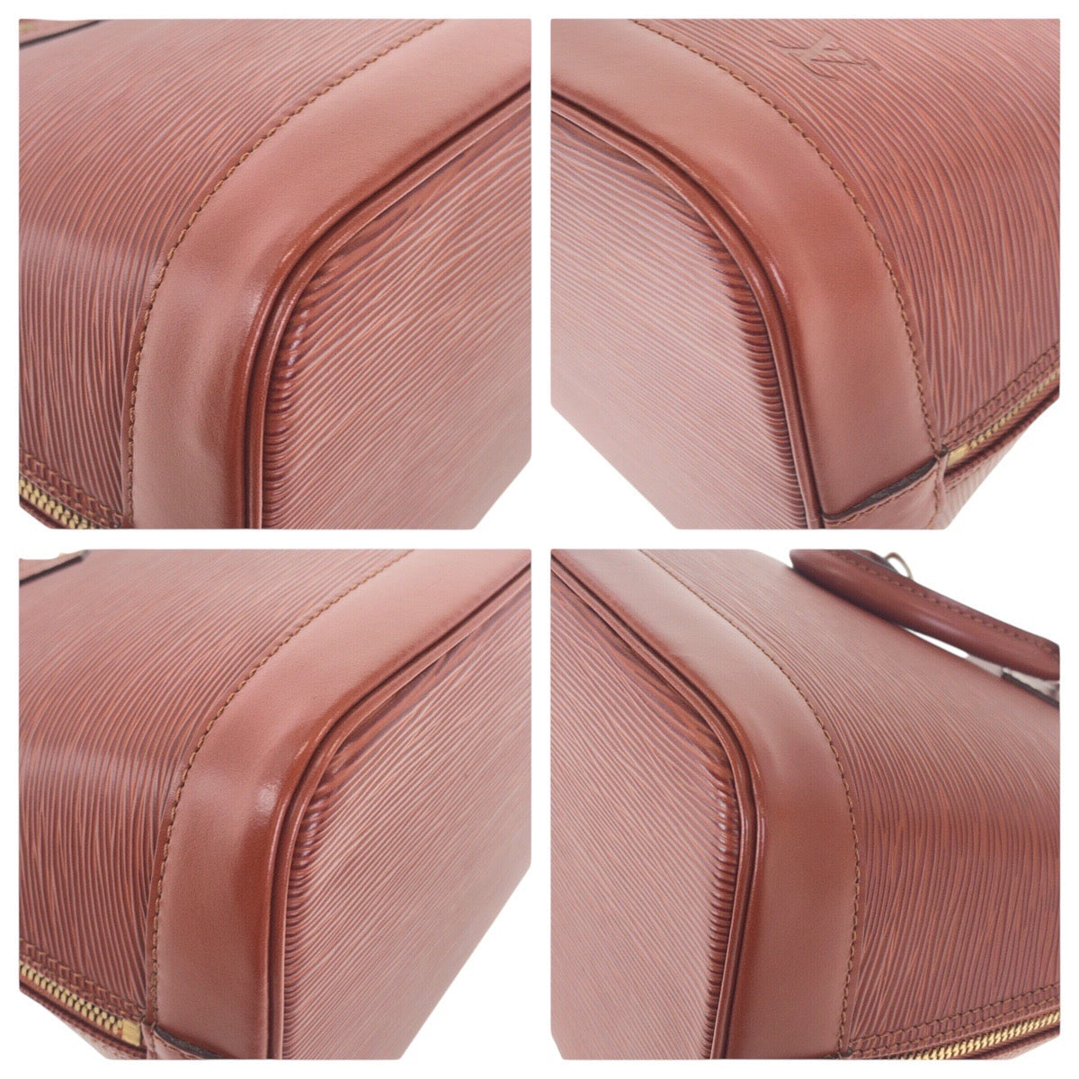 20933
LOUIS VUITTON ルイヴィトン エピ アルマ ブラウン ゴールド金具 レザー M52143 ハンドバッグ トートバック レディース ABP