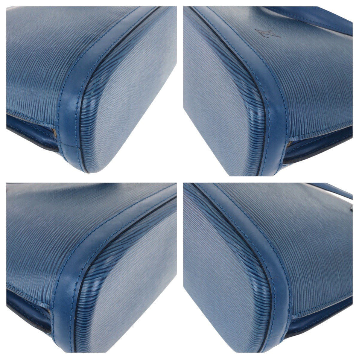 20934
LOUIS VUITTON ルイヴィトン エピ リュサック トレドブルー ゴールド金具 レザー M52285 トートバッグ ショルダーバッグ レディース ABP