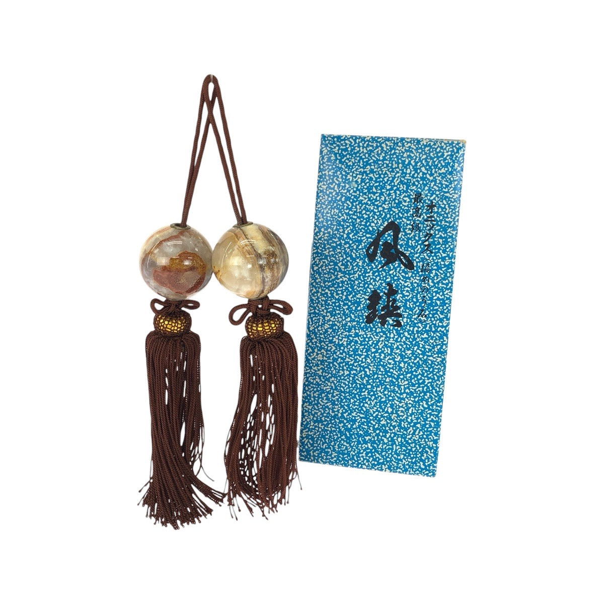 20940
ブラウン ゴールド オニキス 風鎮 装飾品 レディース ABP