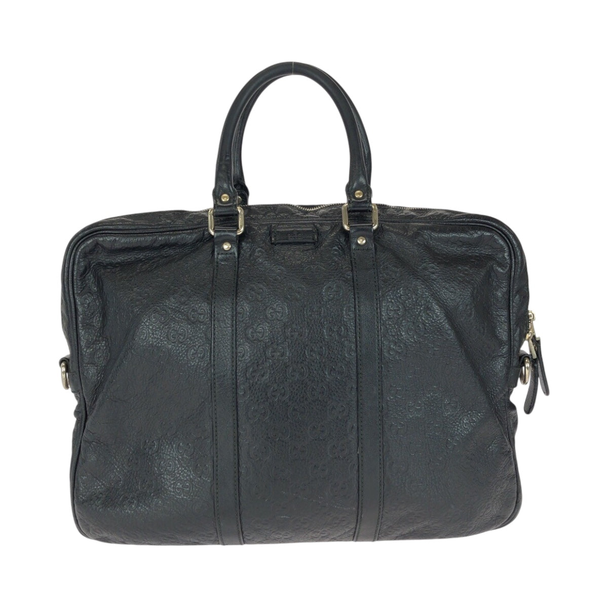 20955
GUCCI グッチ グッチシマ ブラック 黒 レザー 201480 ビジネスバッグ ブリーフケース メンズ AB33