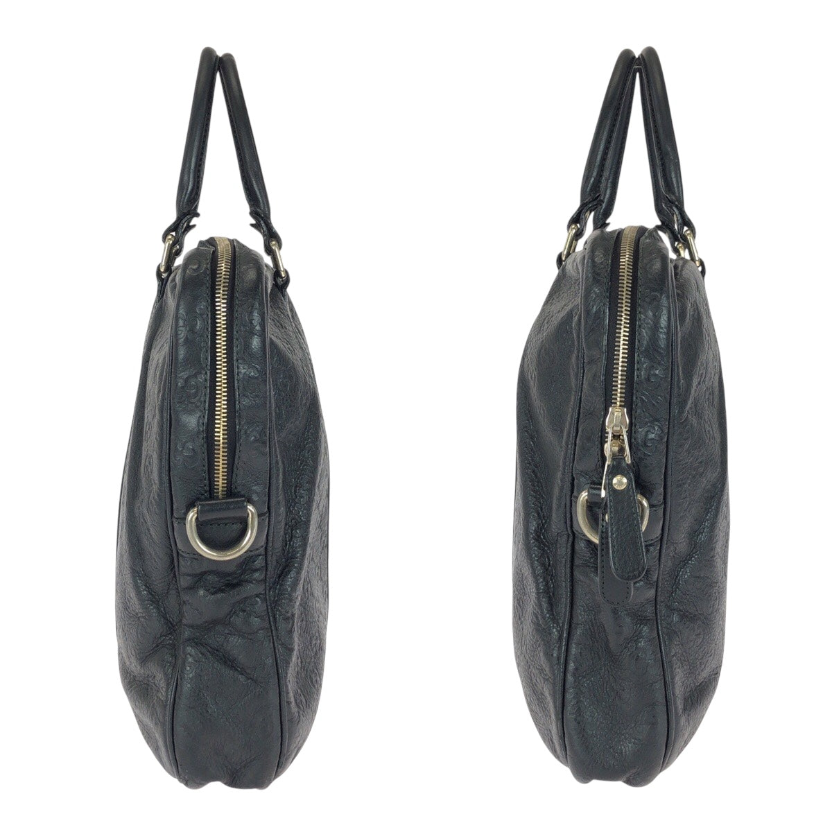 20955
GUCCI グッチ グッチシマ ブラック 黒 レザー 201480 ビジネスバッグ ブリーフケース メンズ AB33