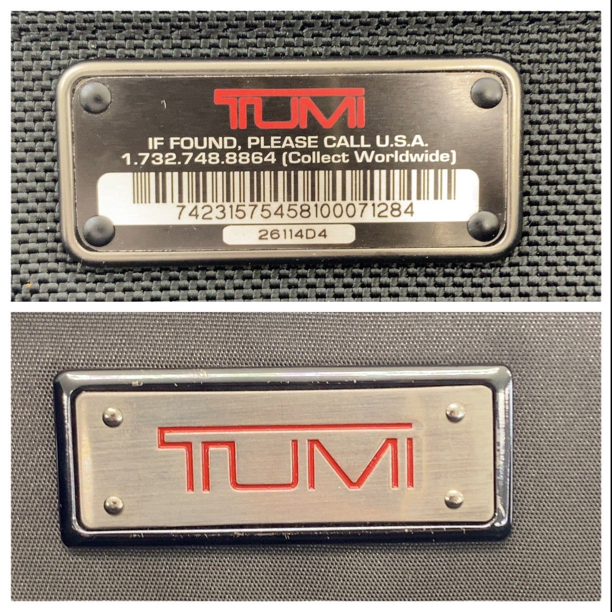 20958
TUMI トゥミ ブラック 黒 ガンメタ金具 キャンバス / レザー 26114D4 ビジネスバッグ ブリーフケース 2way メンズ ABP21