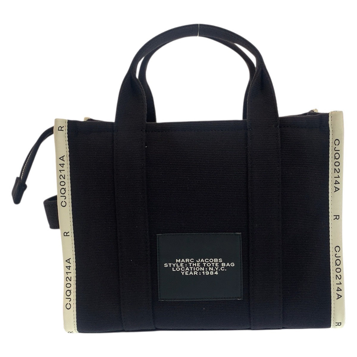 20959
MARC JACOBS マークジェイコブス ザトート ブラック 黒 シルバー金具 キャンバス M0017027 トートバッグ ショルダーバッグ 2way レディース ABP20