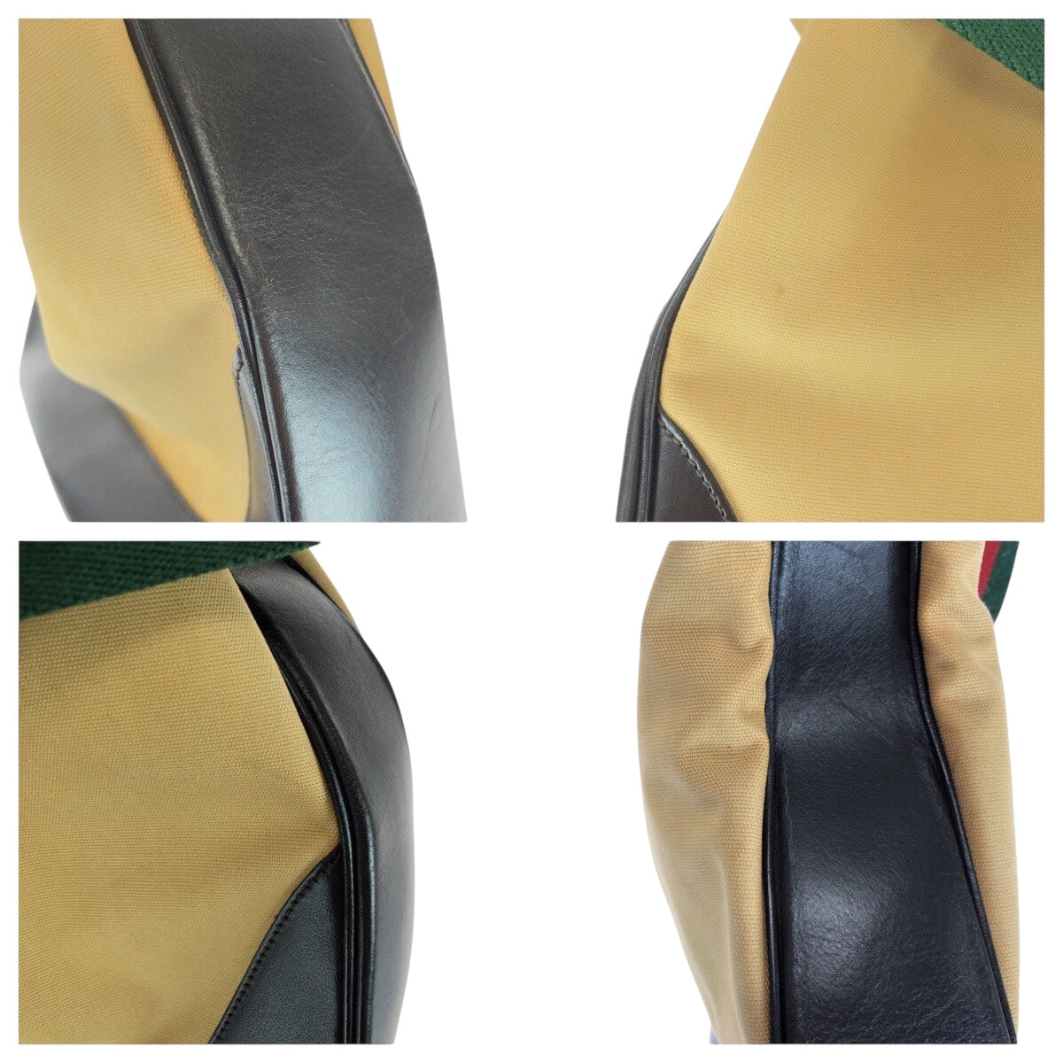 20960
GUCCI グッチ バンブー シェリーライン ベージュ ブラウン GGキャンバス / レザー / バンブー 001 4058 ハンドバッグ ショルダーバッグ 2way レディース AB30