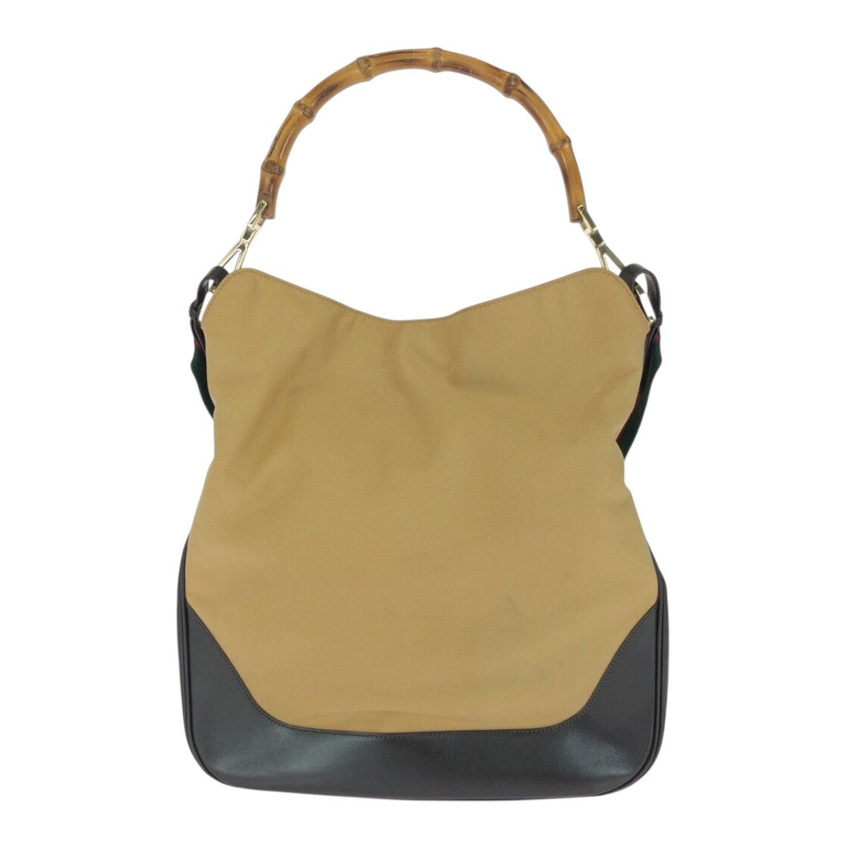 20960
GUCCI グッチ バンブー シェリーライン ベージュ ブラウン GGキャンバス / レザー / バンブー 001 4058 ハンドバッグ ショルダーバッグ 2way レディース AB30