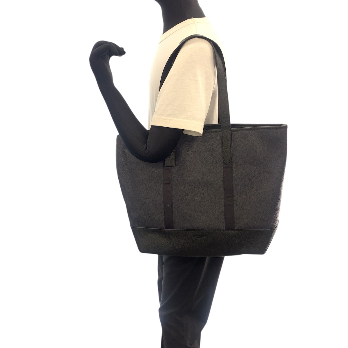 20962
COACH コーチ ブラック 黒 レザー M1761 F23248 トートバッグ ショルダーバッグ メンズ A25