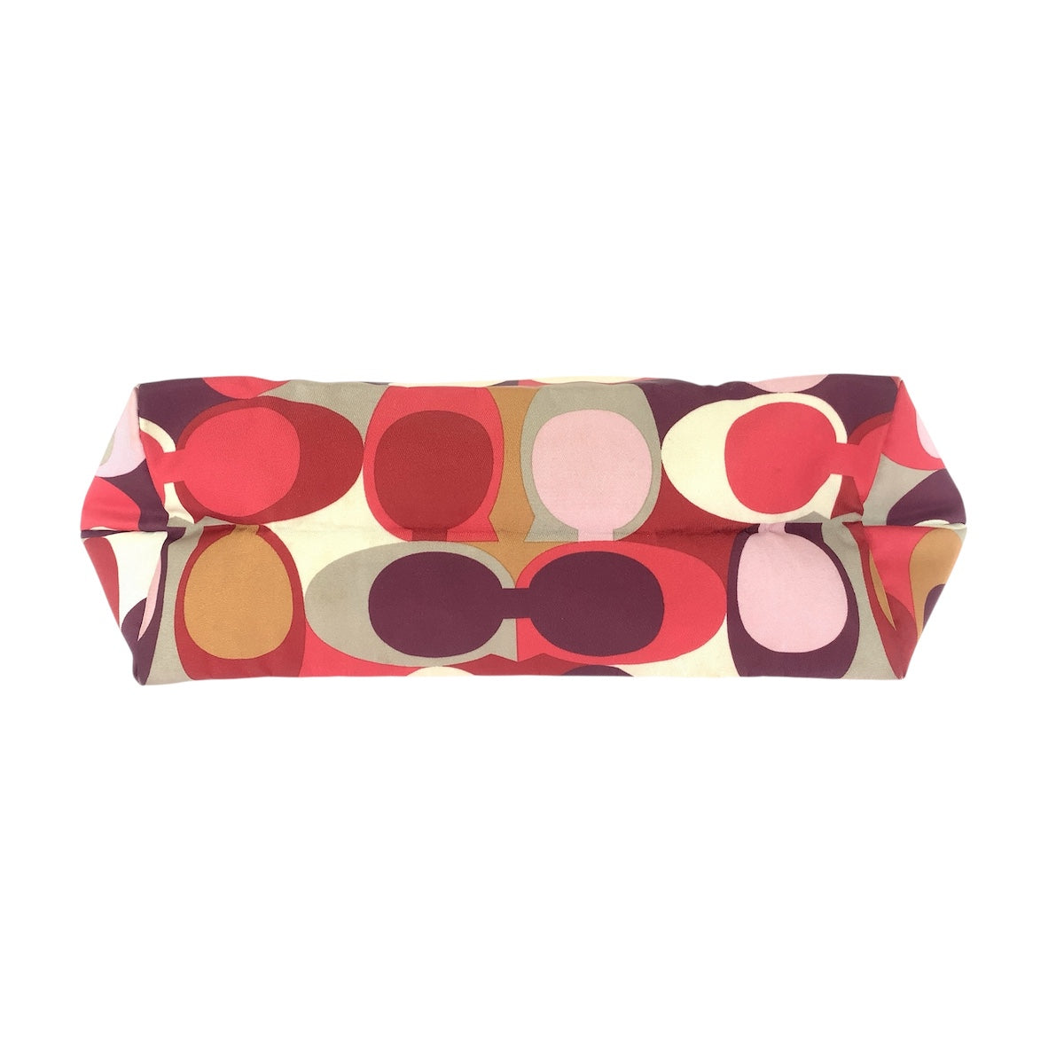 20963
COACH コーチ シグネチャー マルチカラー ゴールド金具 ナイロン / レザー トートバッグ ハンドバッグ レディース AB7