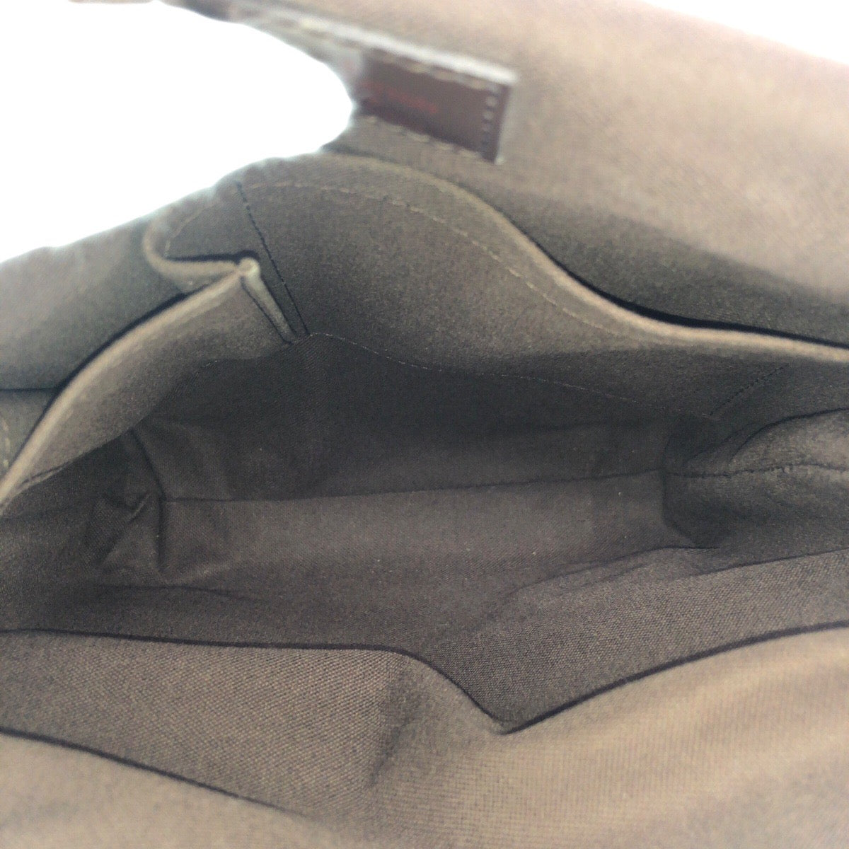 20969
LOUIS VUITTON ルイヴィトン ダミエ ブルックリンPM ブラウン PVC / レザー N51210 ショルダーバッグ メッセンジャーバッグ レディース ABP63