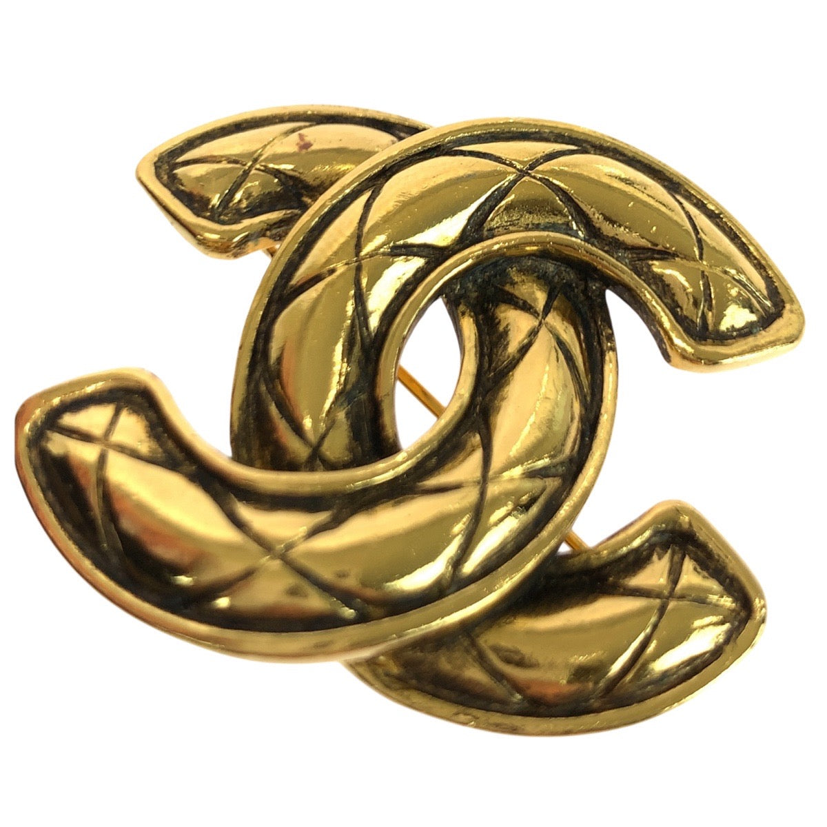 20970
CHANEL シャネル ヴィンテージ ココマーク ゴールド メタル ブローチ レディース ABP56