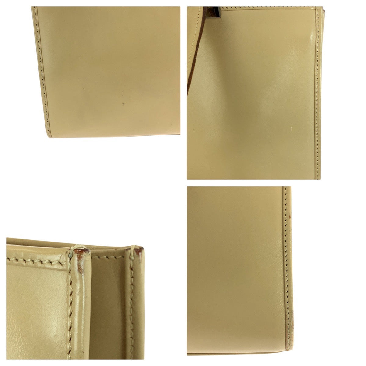 20974
GUCCI グッチ ジャッキー ベージュ シルバー金具 レザー 002 1064 トートバッグ ハンドバッグ レディース AB35