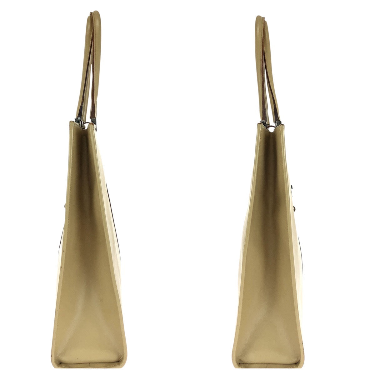 20974
GUCCI グッチ ジャッキー ベージュ シルバー金具 レザー 002 1064 トートバッグ ハンドバッグ レディース AB35