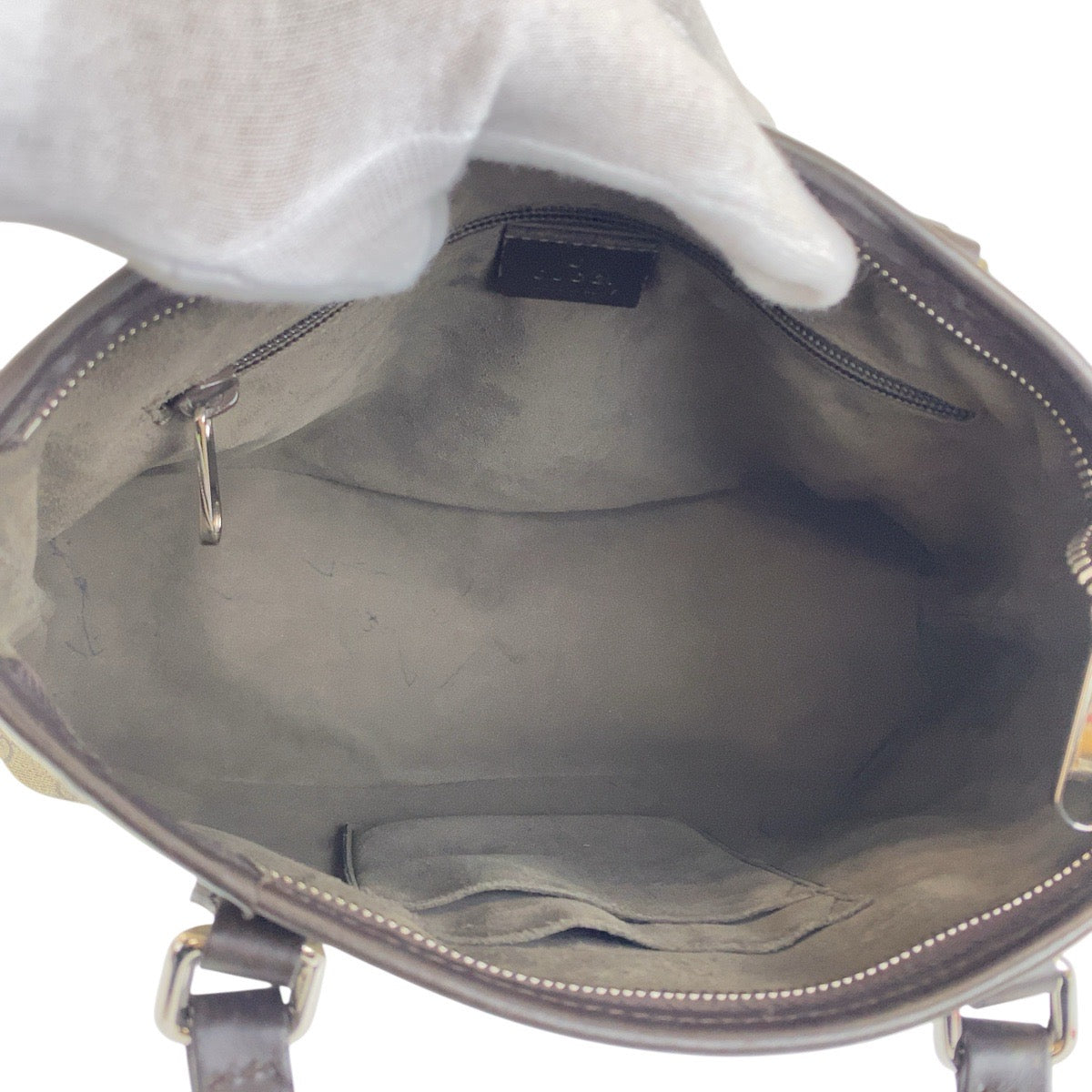 20975
GUCCI グッチ グレー ベージュ ブラウン シルバー金具 GGスプリームキャンバス / レザー 429019 ハンドバッグ ショルダーバッグ 2WAY レディース AB32