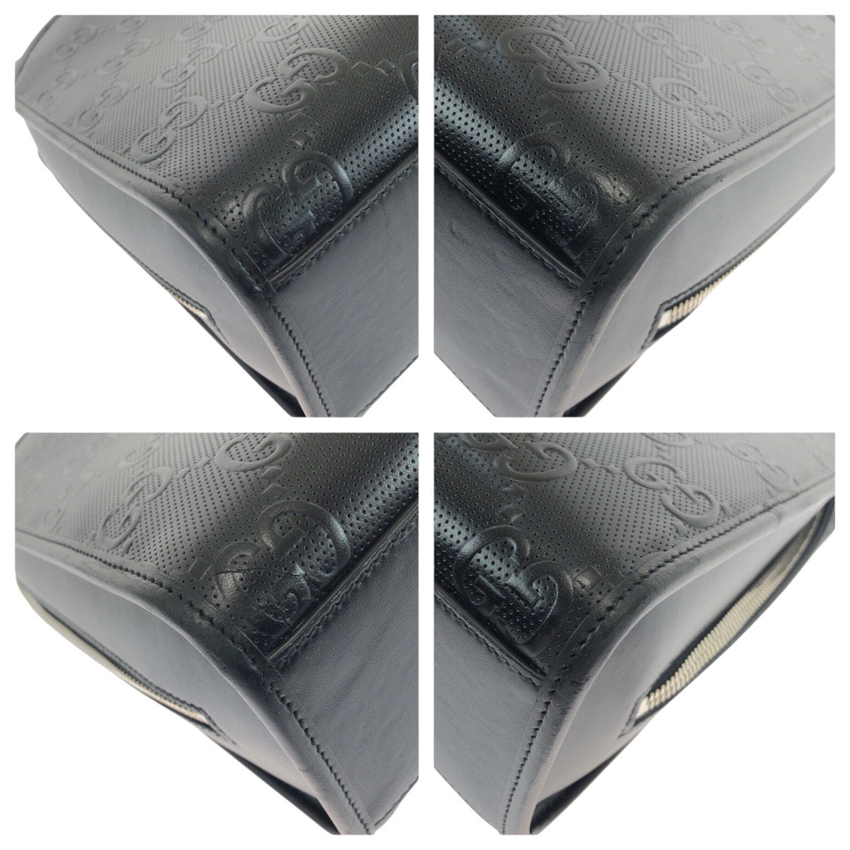 20976
GUCCI グッチ GGエンボス ブラック 黒 シルバー金具 レザー 725165 ビジネスバッグ ブリーフケース 2way メンズ A120