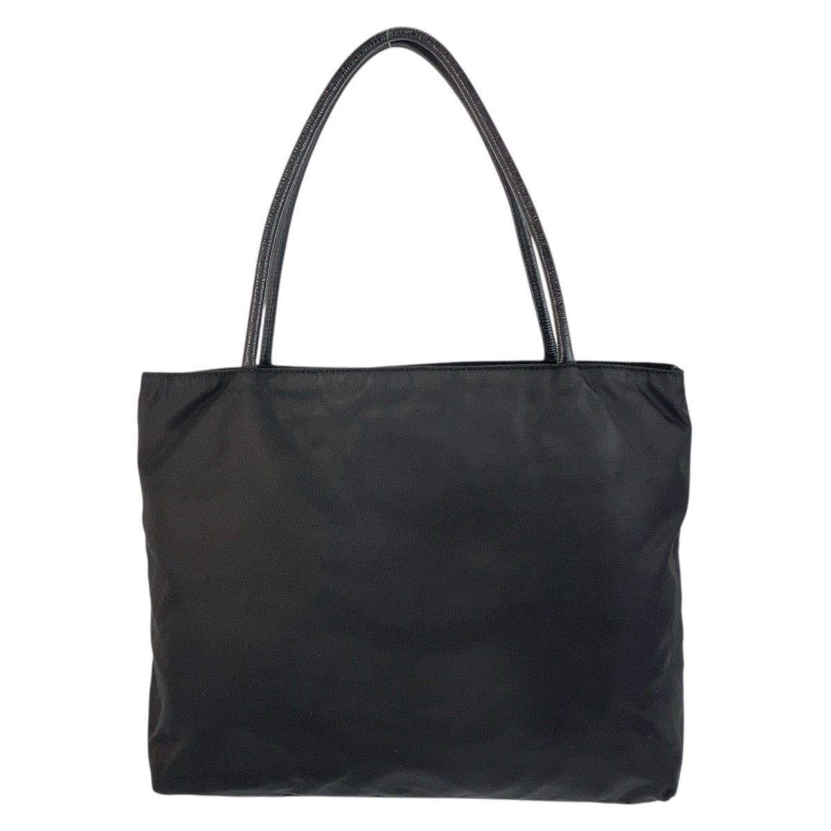 20983
PRADA プラダ テスート 三角ロゴプレート ブラック 黒 ゴールド金具 ナイロン トートバッグ ショルダーバッグ レディース AB28